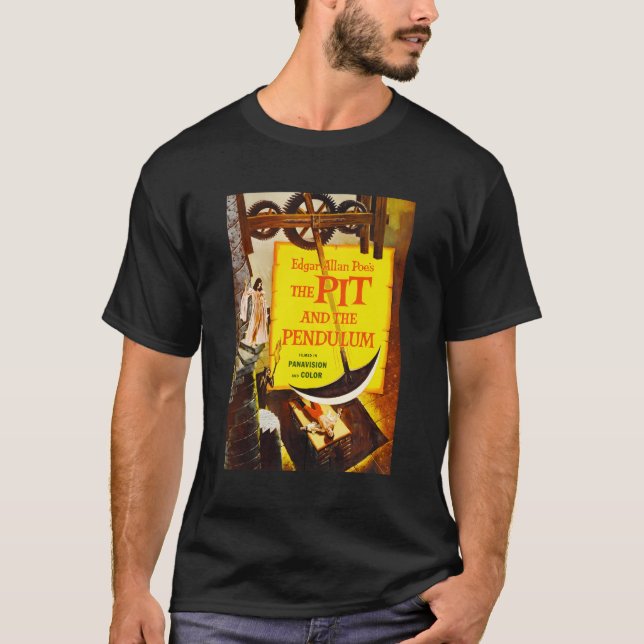 Camiseta Allan Poe Pit Y Pendulum Halloween Horror Movie (Anverso)