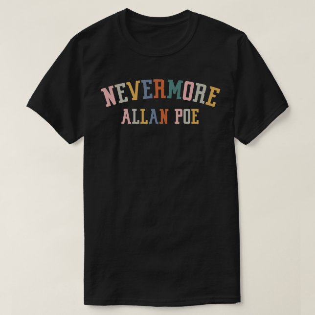 Camiseta Allan Poe Raven Bookish 11 (Diseño del anverso)