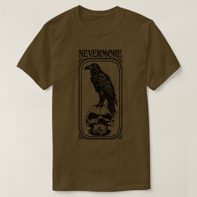 Camiseta Allan Poe The Raven 1 (Diseño del anverso)
