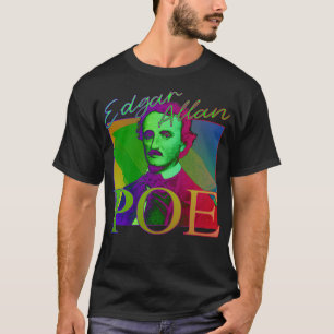 Camiseta Allan Poe Tie Dye 80 Retro Resumen psicodélico N