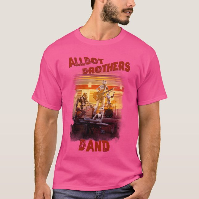 Camiseta Allbot Brothers Banand Bob'S Saucer Reparación (Anverso)