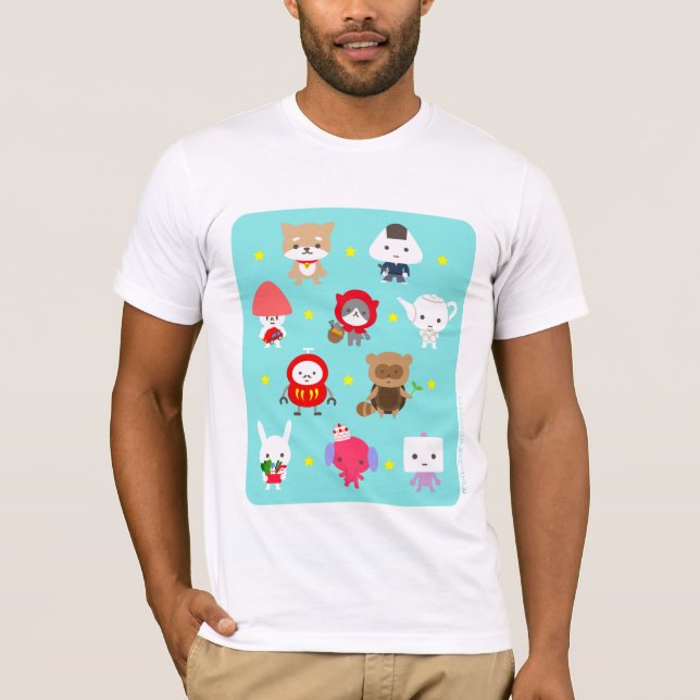 Camiseta - AllCharacters - estrellas (Anverso)