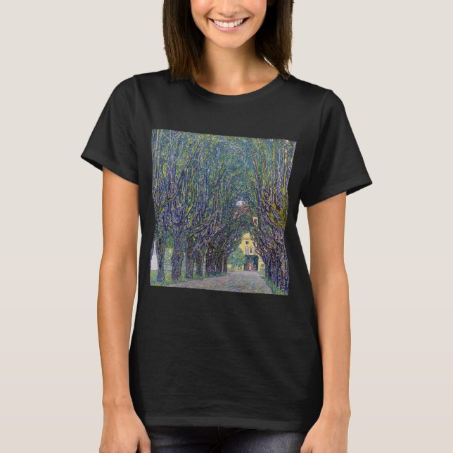 Camiseta Allee en Schloss Kammer, Gustav Klimt (Anverso)