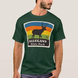 Camiseta Allegany State Park New York Roaming Deer