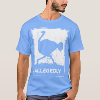 Camiseta Allegedly Ostrich Vintage Retro boy