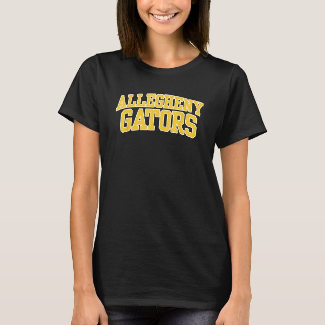 Camiseta Allegheny College Gators 01 (Anverso)