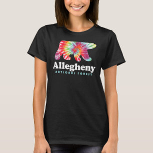 Camiseta Allegheny National Forest Bear Tye Dye North Count