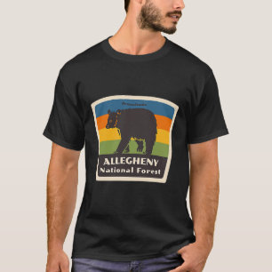 Camiseta Allegheny National Forest Pennsylvania Bear PA Sou