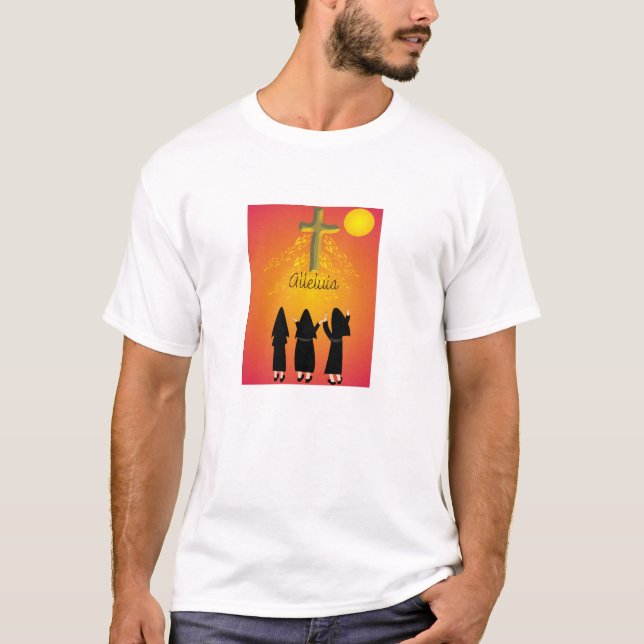 Camiseta "Alleluia" Regalos Católicos Religiosos (Anverso)