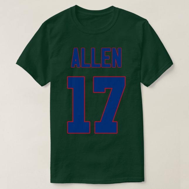 Camiseta allen (Diseño del anverso)