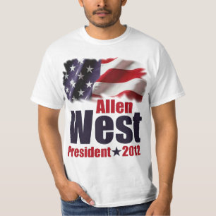 Camiseta Allen del oeste para el presidente 2012