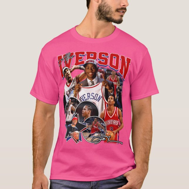 Camiseta Allen Iverson La Respuesta Leyenda De Baloncesto S (Anverso)