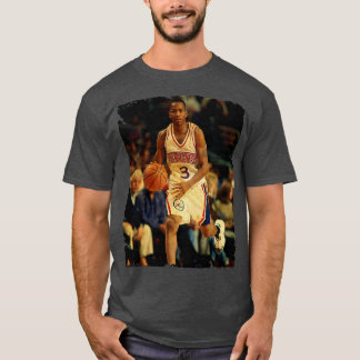 Camiseta Allen Iverson Vintage Design Of Basketball 3