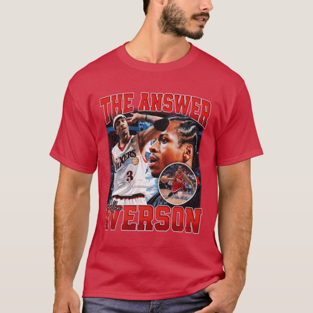 Camiseta Allen Iversonhe Answer Basketball Legend Signature (Anverso)