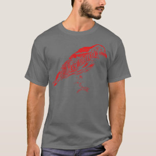 Camiseta Allen Poe The Raven TShirt Allen Poe The Raven Dis