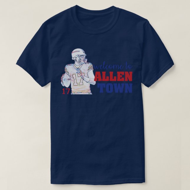 Camiseta Allen Town (Diseño del anverso)