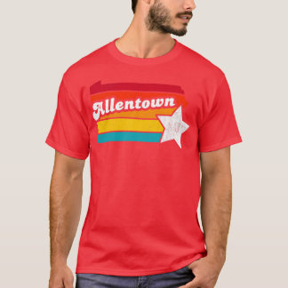 Camiseta Allentown Pennsylvania Vintage Distresage Souvenir