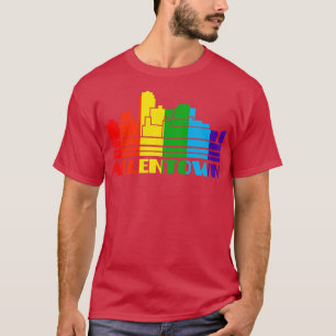 Camiseta Allentown Pride Allentown Regalo LGBT Apoyo LGBTQ
