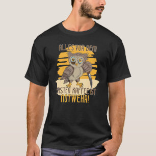 Camiseta Alles Vor Dem Ersten Kaffee Ist Emergency Knife Co