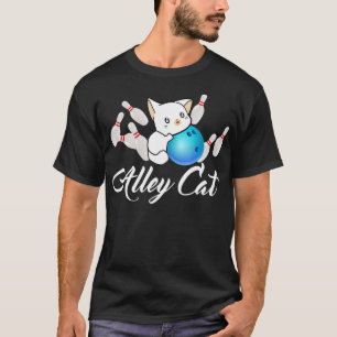Camiseta Alley Cat BowlingFunny Bowler Bowler