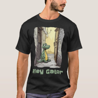 Camiseta Alley Gator Swamp Critter viene a la ciudad urbano
