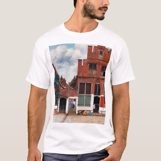 Camiseta Alley holandés, Johannes Vermeer (Anverso)