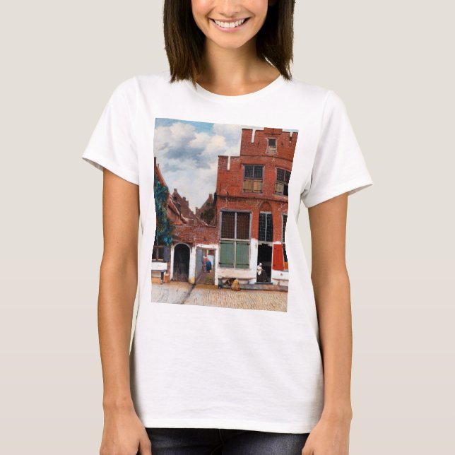 Camiseta Alley holandés, Johannes Vermeer (Anverso)