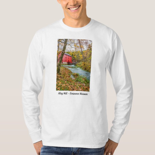 Camiseta Alley Mill En Otoño (Anverso)