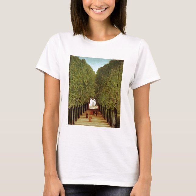 Camiseta Alleyway in the Park of Saint-Cloud, 1908 (oil on (Anverso)