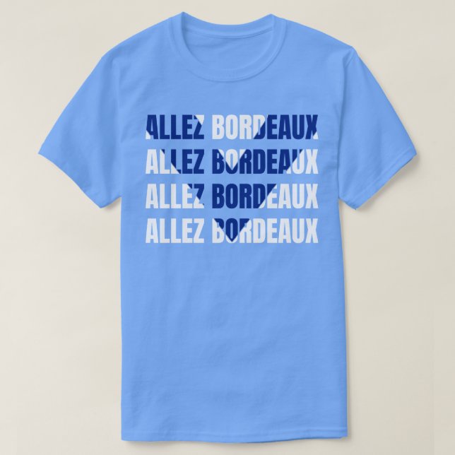 Camiseta Allez Bordeaux (Diseño del anverso)
