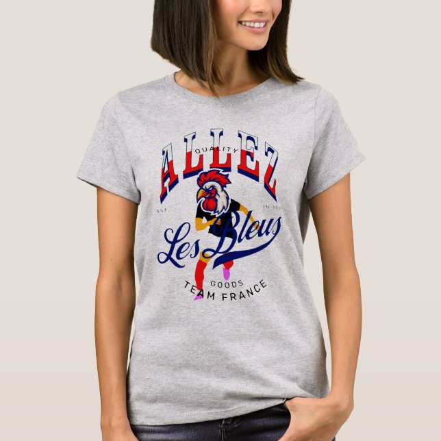 Camiseta Allez les bleus (Anverso)
