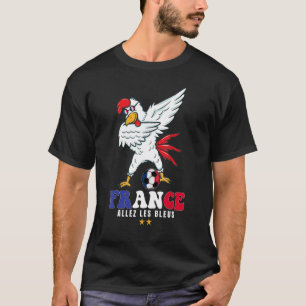 Camiseta Allez les Bleus France Bandera de Fútbol gallo