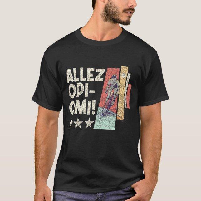 Camiseta Allez Opi Omi Bike Sayings (Anverso)
