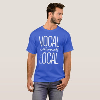 Camiseta #AllForOssoff local y vocal -- BLANCO