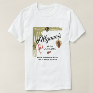 Camiseta Allgauer está en el Concord, Des Plaines, IL