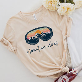 Camiseta ALLIE Ski Snowboard Montaña Vibes Bachelorette