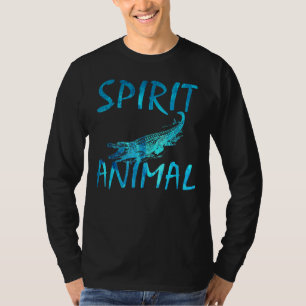 Camiseta Alligador De Cocodrilos De Animales Espirituales P