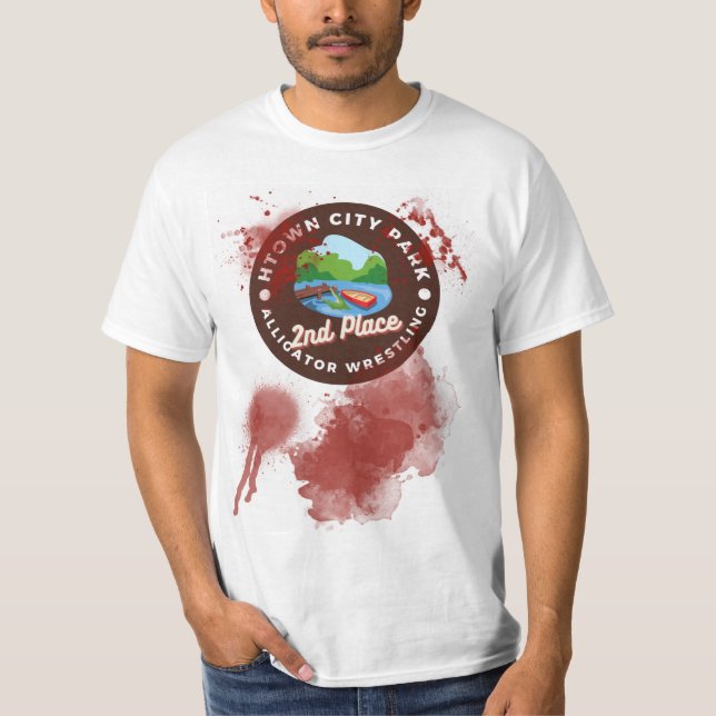 Camiseta Alligador del parque de la ciudad de Hagerstown lu (Anverso)