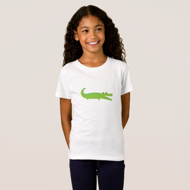 Camiseta Alligador verde (Anverso completo)