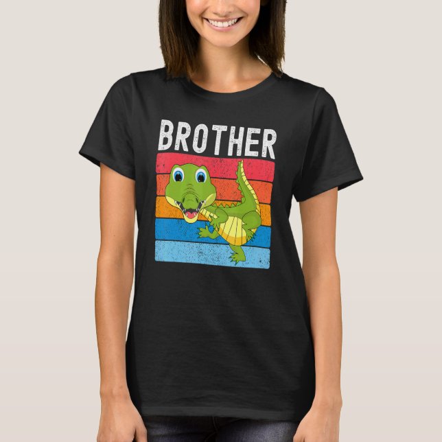 Camiseta Alligator Brother Gator Crocodile Family (Anverso)