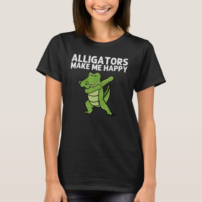 Camiseta Alligator Designs For Men Women Reptile Gator  1 (Anverso)