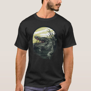 Camiseta Alligator Dude Swamp Alligator