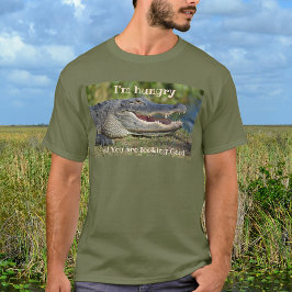 Camiseta Alligator, estoy hambriento. Te ves bien.