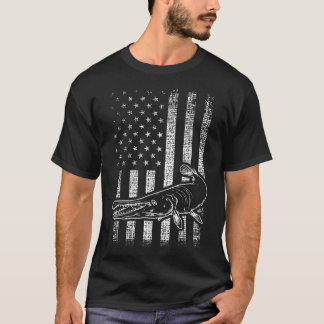 Camiseta Alligator Gar Usa Estadounidense