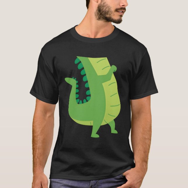 Camiseta Alligator Gator Crocodile Zoo Animal (Anverso)