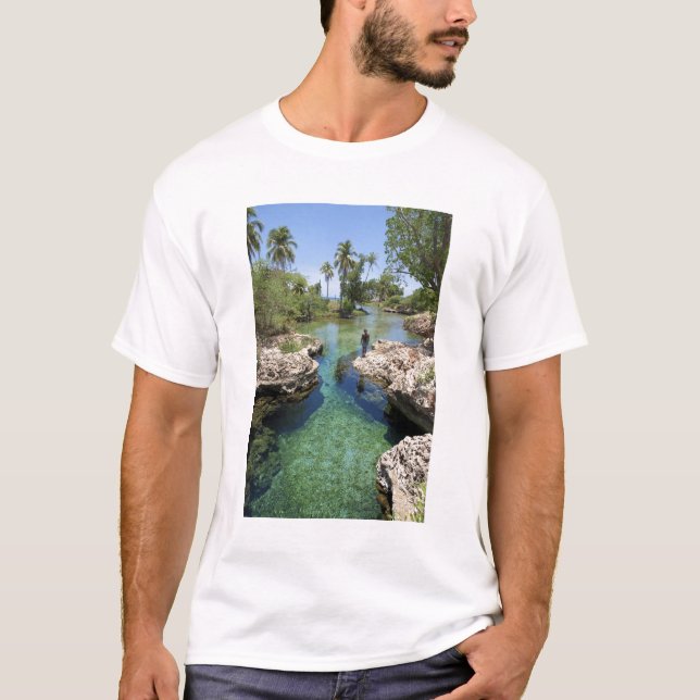 Camiseta Alligator Hole, Black River Town, Jamaica (Anverso)