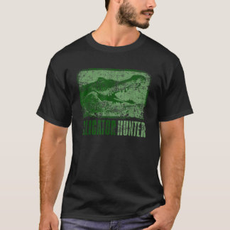 Camiseta Alligator Hunter Gator al aire libre Caza Gift Tee