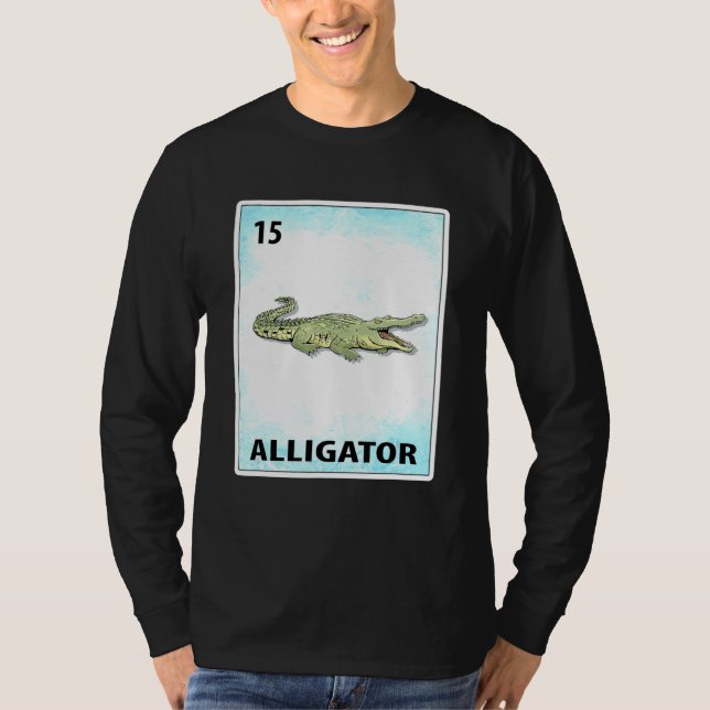 Camiseta Alligator Mexican Cards (Anverso)