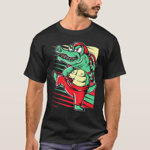Camiseta Alligator Muay Thai Para Niños Hombres Mujeres Niñ
