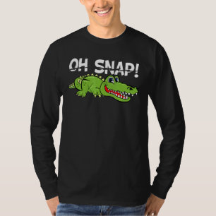 Camiseta Alligator Oh Snap Gator Cumpleaños Para Los Niños